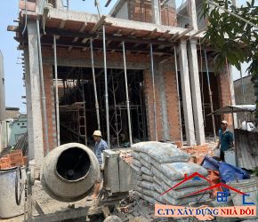Dự án thi công cải tạo nhà 2 tầng quận Tân Bình