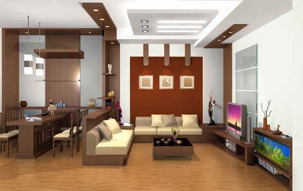 Có nhiều trần thạch cao phù hợp với phòng khách, bạn cần chọn cho phù hợp với căn nhà của mình